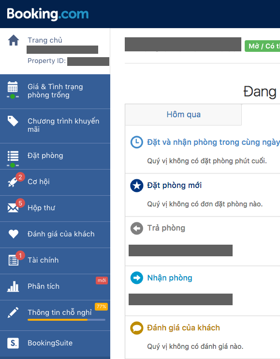 MÀN HÌNH DASHBOARD