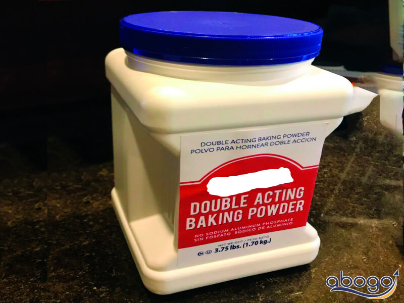 Double-acting baking powder