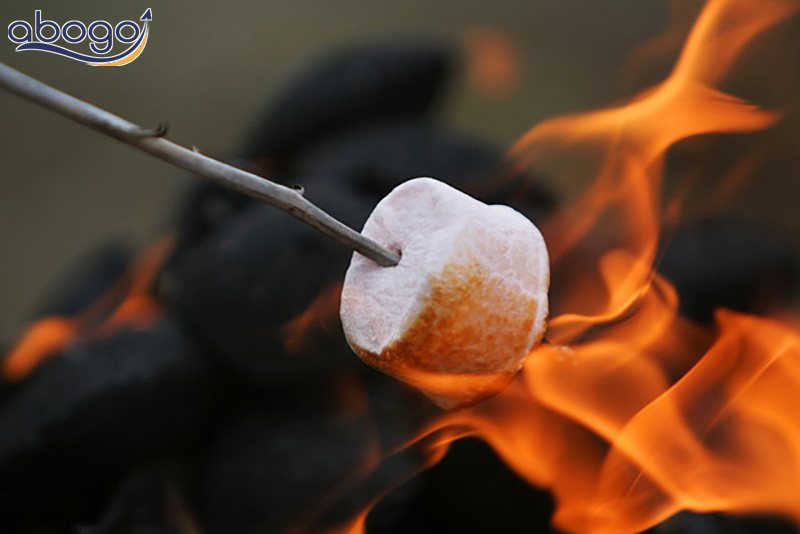 Marshmallow nướng