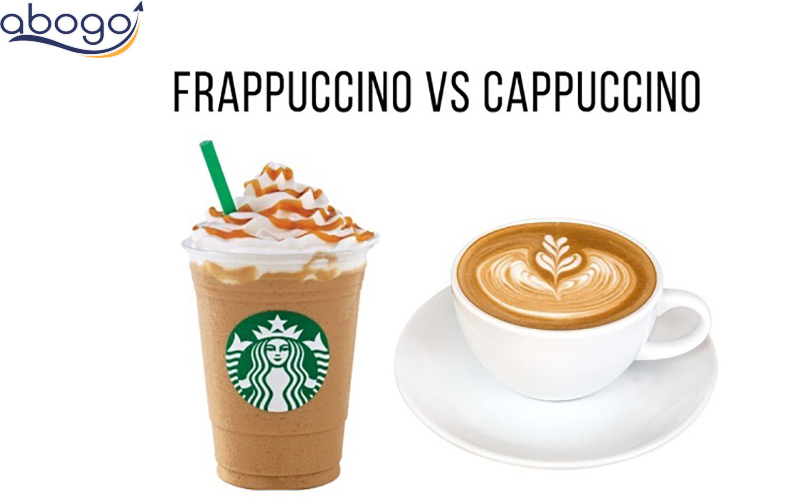 So sánh sự khác biệt giữa Frappucino với Cappucino